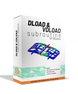 DLOAD subroutine / Abaqus course 