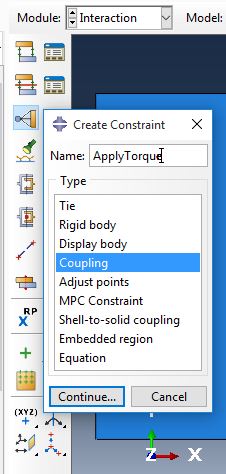 abaqus load torque