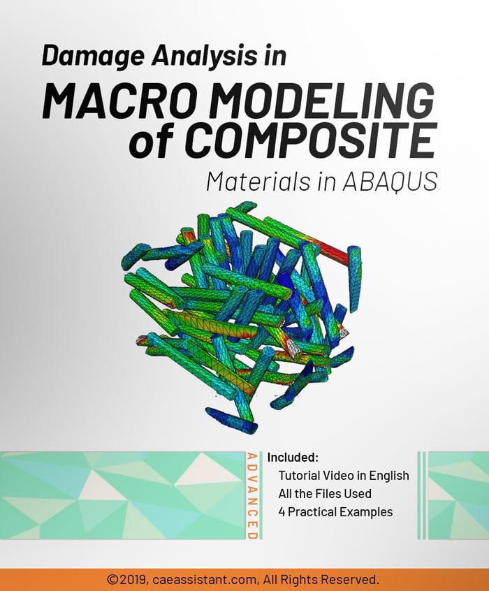 Damage Analysis in Macro modeling of Composite Materials in ABAQUS