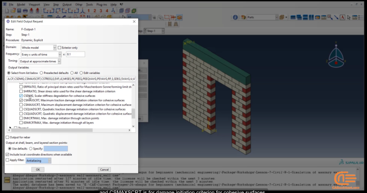 cohesive element abaqus
