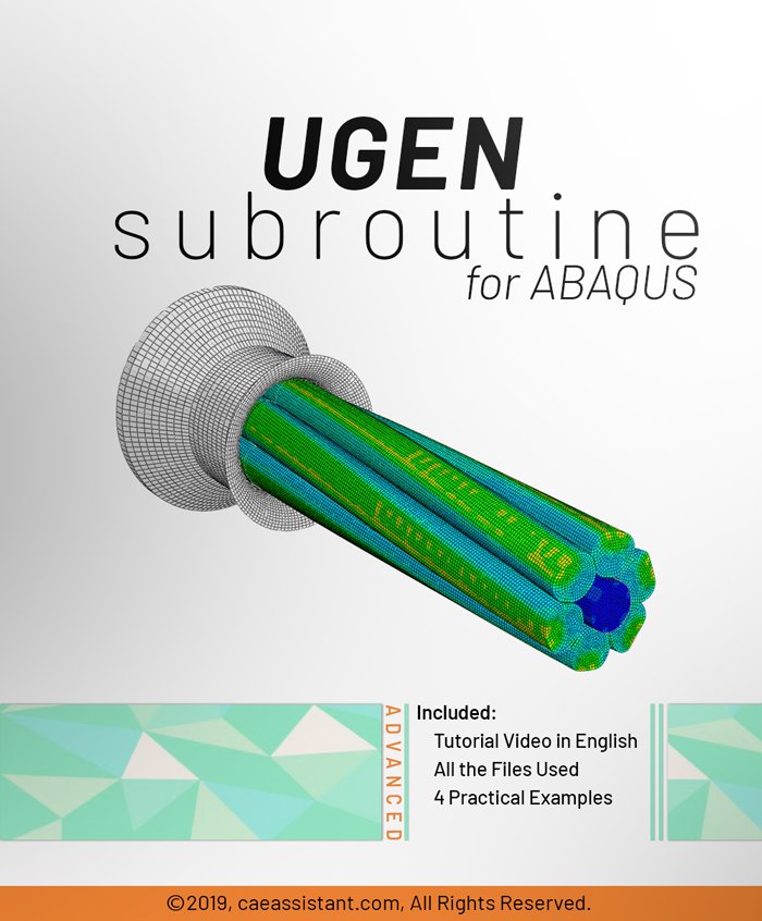 UGEN and Subroutine in ABAQUS