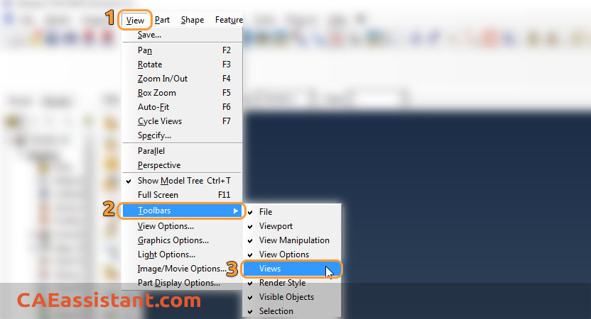 abaqus graphical setting