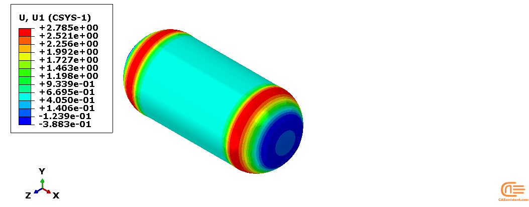 Optimization of Composite Pressure Vessel with Semi-Geodesic
