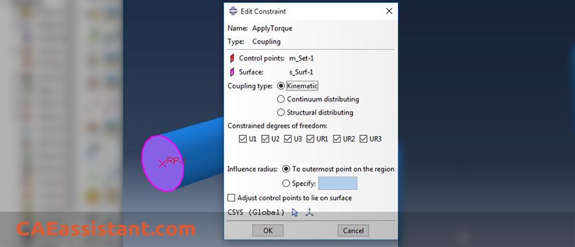 abaqus load torque