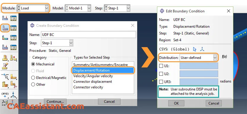 Using the DLOAD Subroutine in Abaqus Analysis
