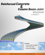 Concrete reinforcement and column beam joint structures in ABAQUS-Pack