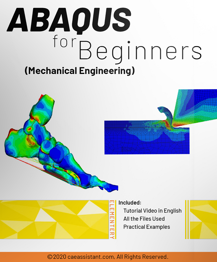 Abaqus Course for beginners - FEM simulation tutorial - FEA simulation