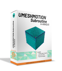 UMESHMOTION Subroutine in ABAQUS-package