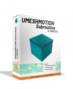 UMESHMOTION Subroutine in ABAQUS-package