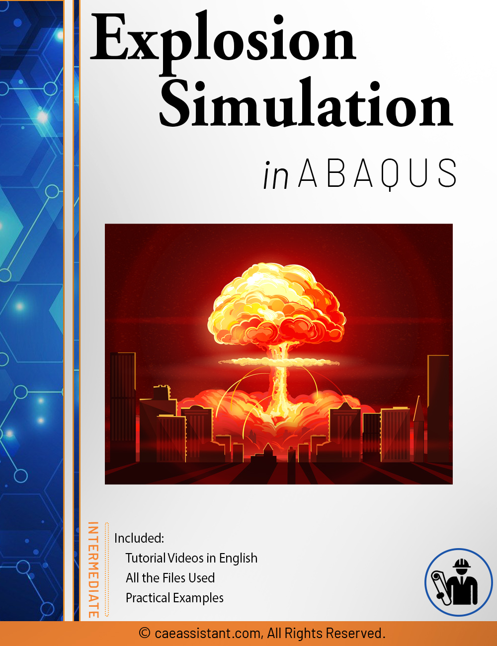 explosion simulation in Abaqus - front