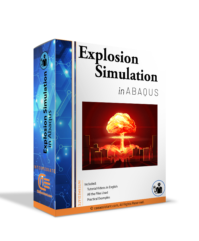 explosion simulation in Abaqus - package
