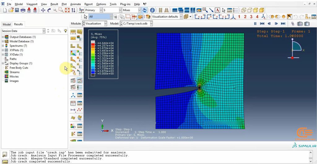 Fracture In Abaqus - CAE Assistant