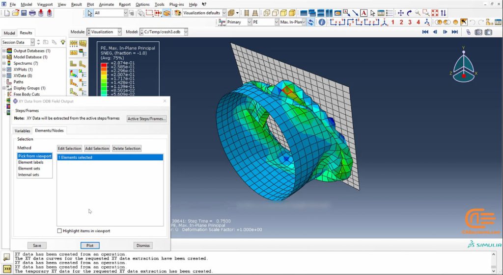 Impact In Abaqus Simulation - CAE Assistant