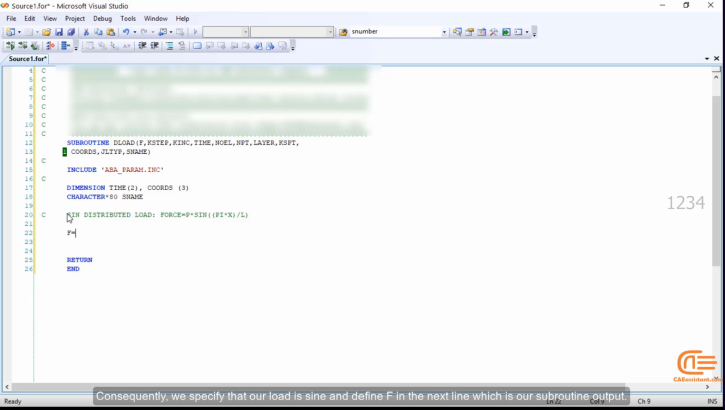 Dload subroutine