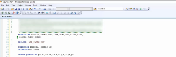 Dload subroutine