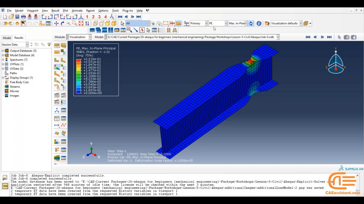 💿Abaqus Tutorial For Beginners (Abaqus Tutorial For Civil Engineering)