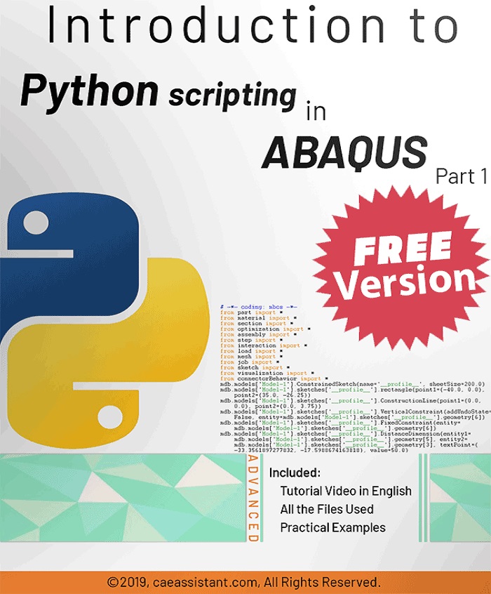 Front-free-Python-abaqus