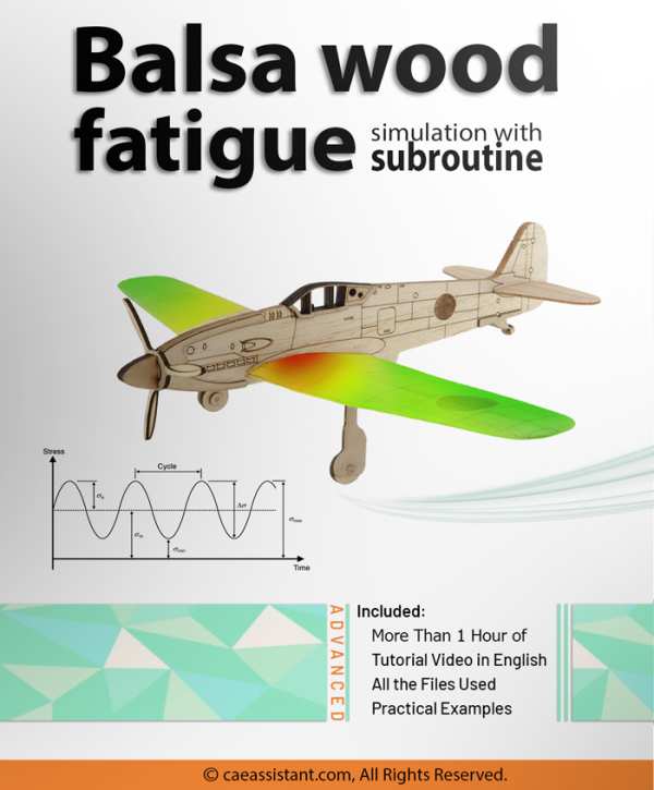 Abaqus balsa wood fatigue