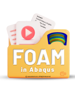 Foam simulation in Abaqus