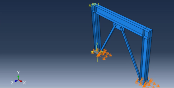 Abaqus Kinematic hardening