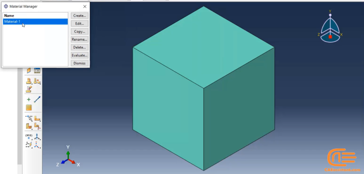 Abaqus Kinematic hardening