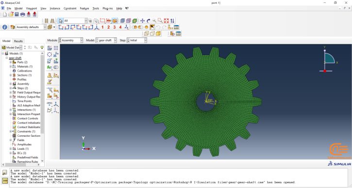 Topology Optimization in ABAQUS