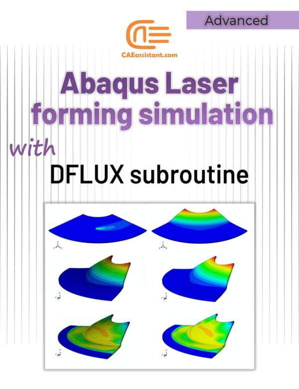 Laser forming simulation tutorial