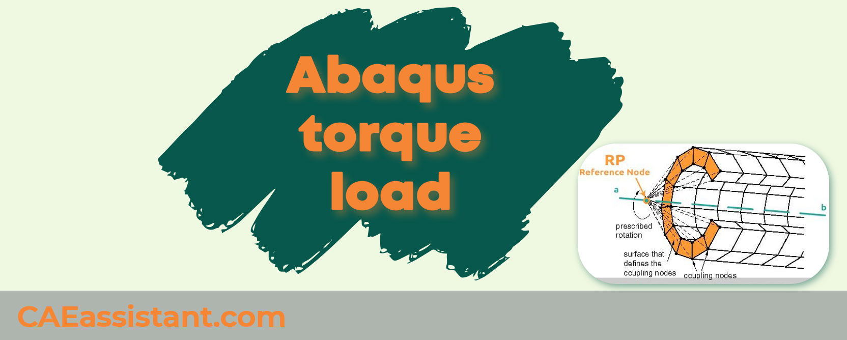 Abaqus load torque