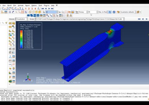 abaqus tutorial for civil engineering