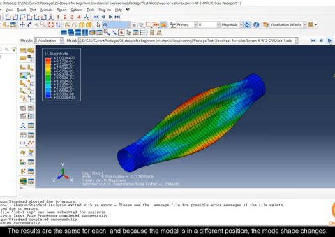 abaqus tutorial for civil engineering