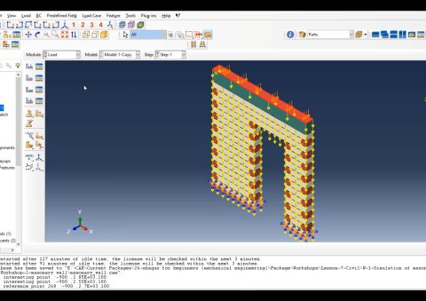 abaqus tutorial for civil engineering