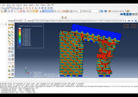 abaqus tutorial for civil engineering