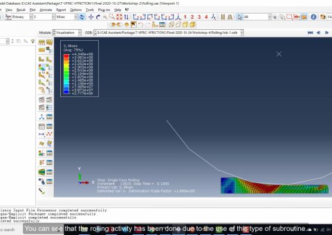 abaqus subroutine course