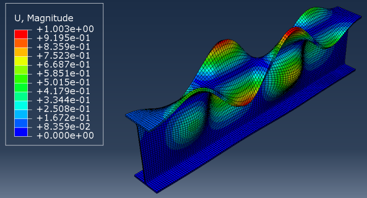 High-Strength Steel Beam Analysis