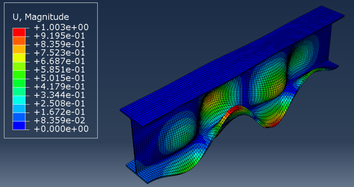 High-Strength Steel Beam Analysis