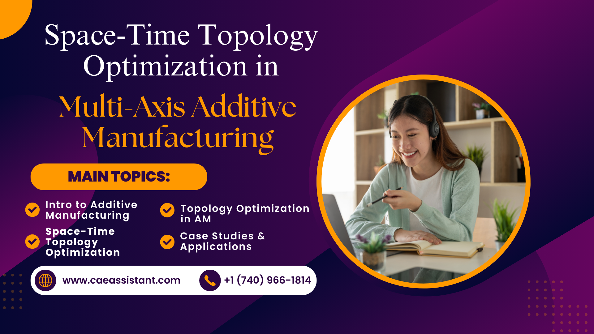 Space–Time Topology Optimization in Multi-Axis Additive Manufacturing Course