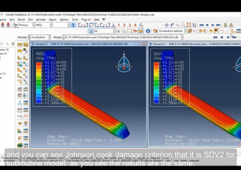 abaqus subroutine course