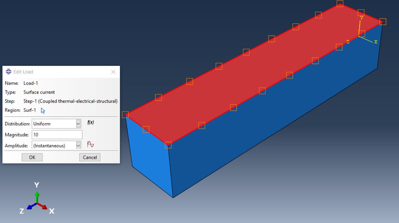 Surface current load type