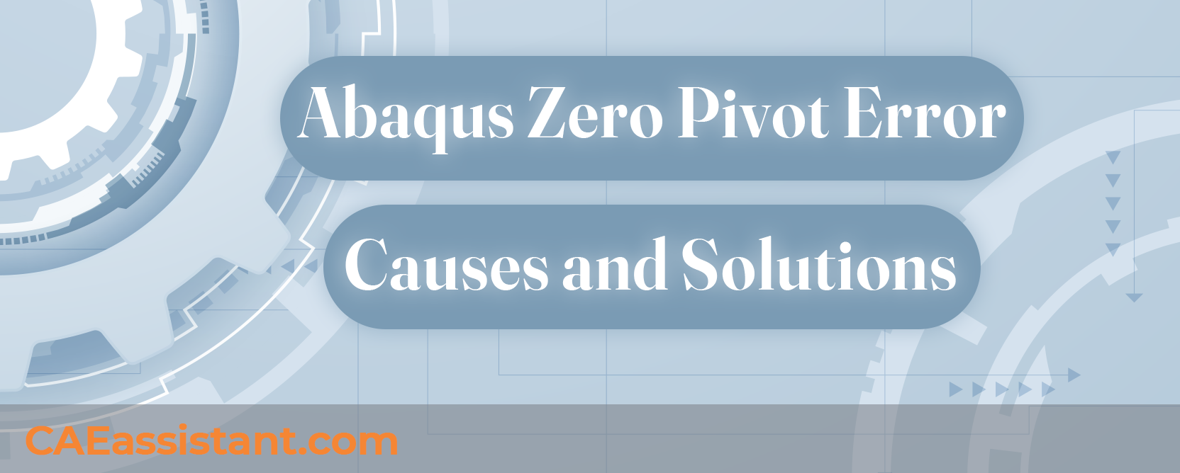 Abaqus Zero Pivot