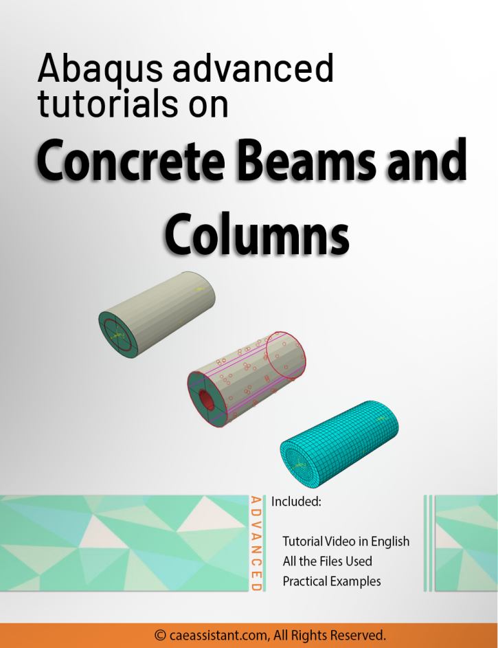 Abaqus advanced tutorials on concrete members