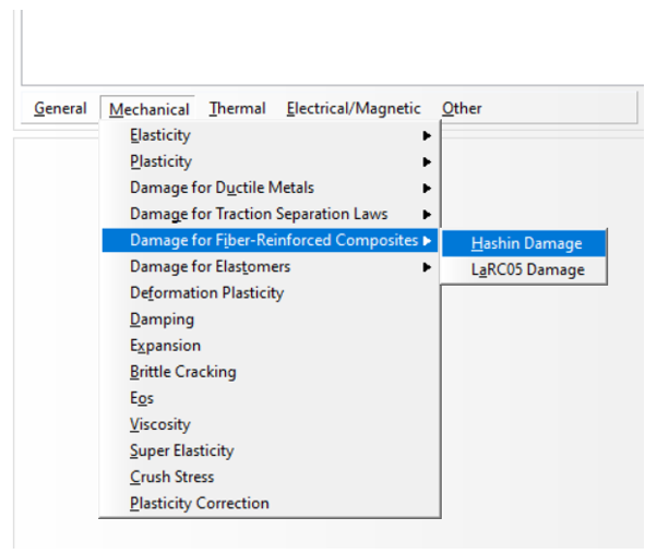 How to implement Hashin damage