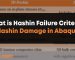 Hashin Failure Criteria