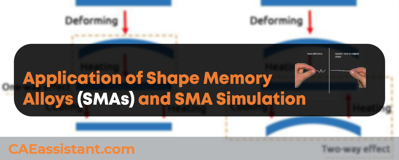 application of shape memory alloys​