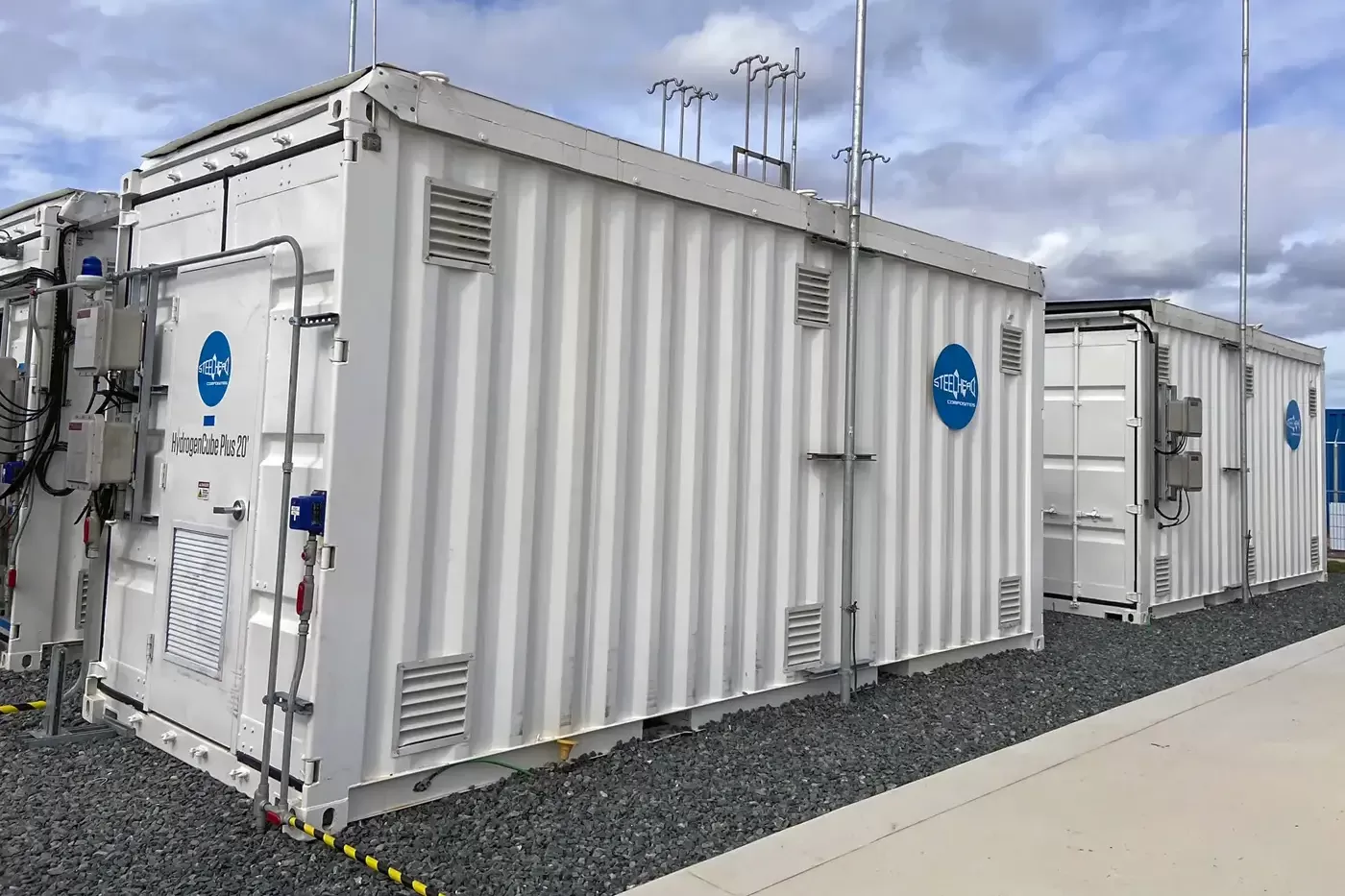 HydrogenCube Containerized Storage 