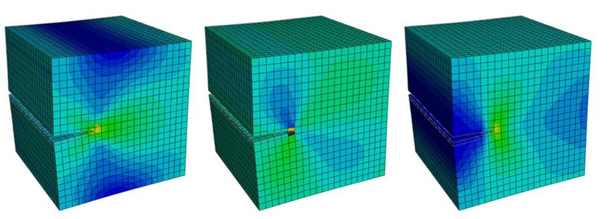 3D crack model 