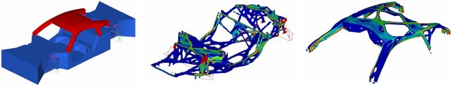 Automotive chassis topology optimization