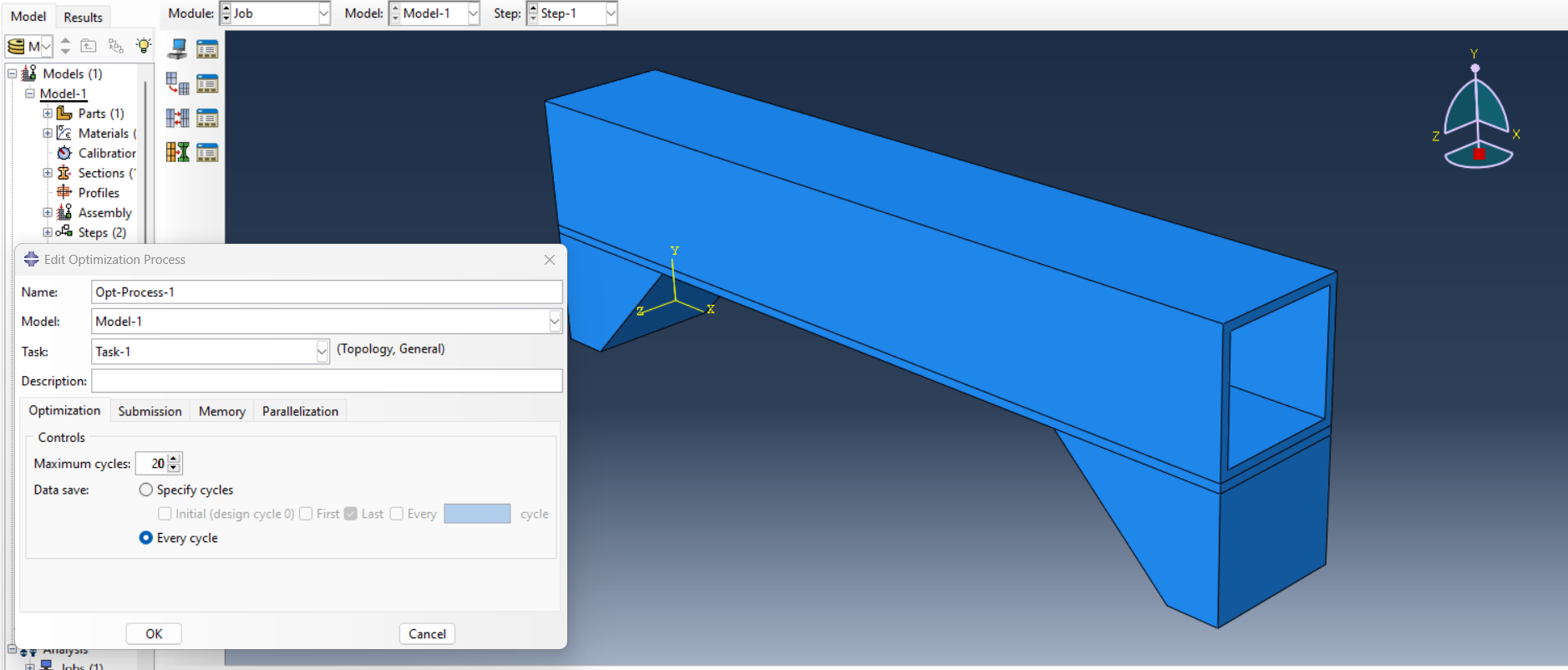 Creating optimization process (2)