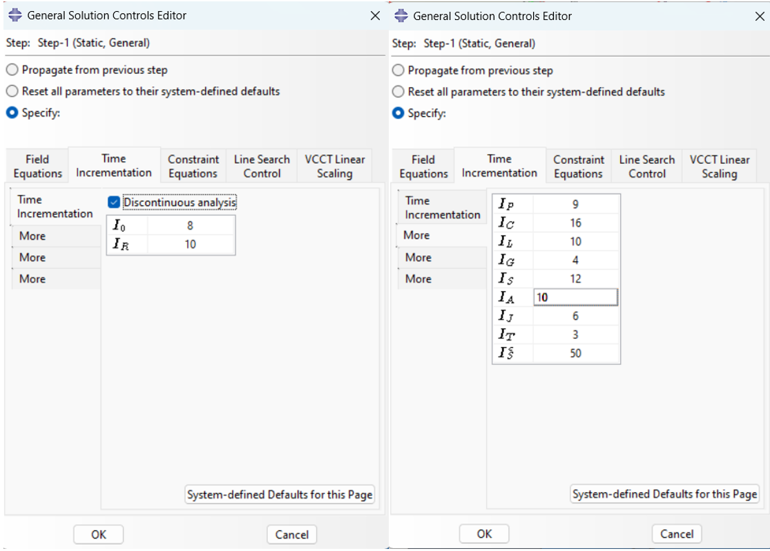 Improving convergence conditions