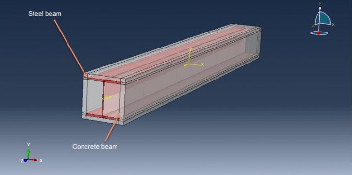 Abaqus Concrete structure