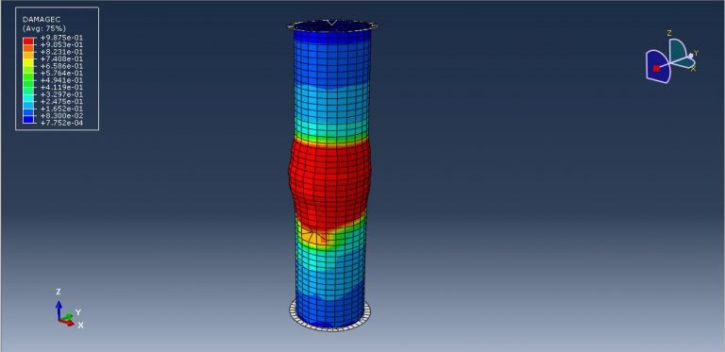 Abaqus Concrete structure